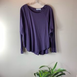 Project Social T Purple Dolman Long Sleeve Tee